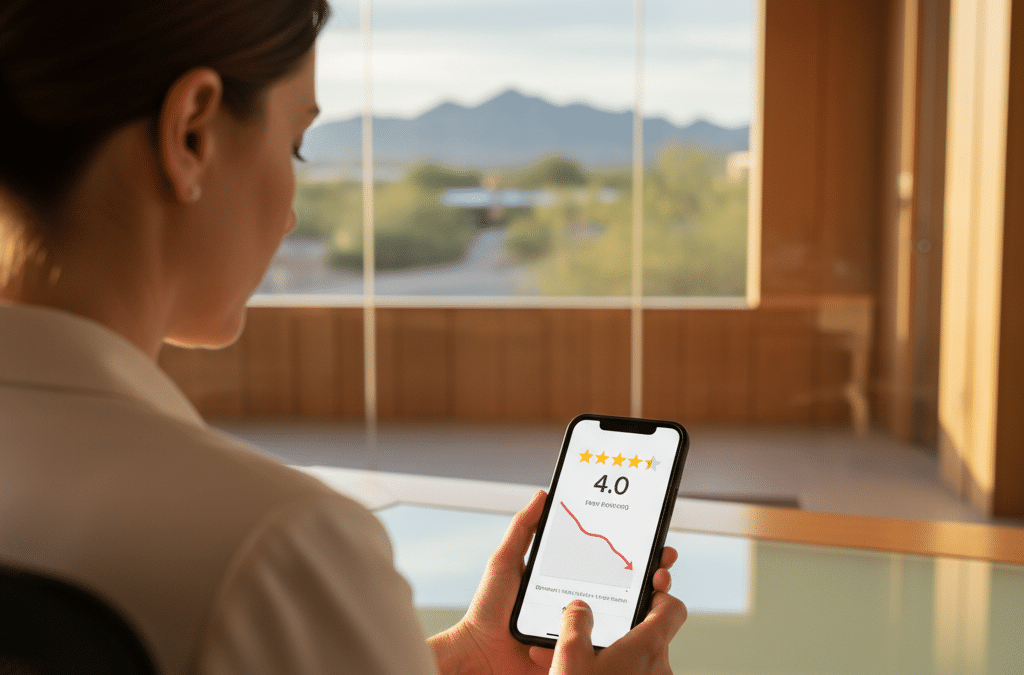Why Your Tucson Star Rating Tanks After a Bad Month (And How to Recover)